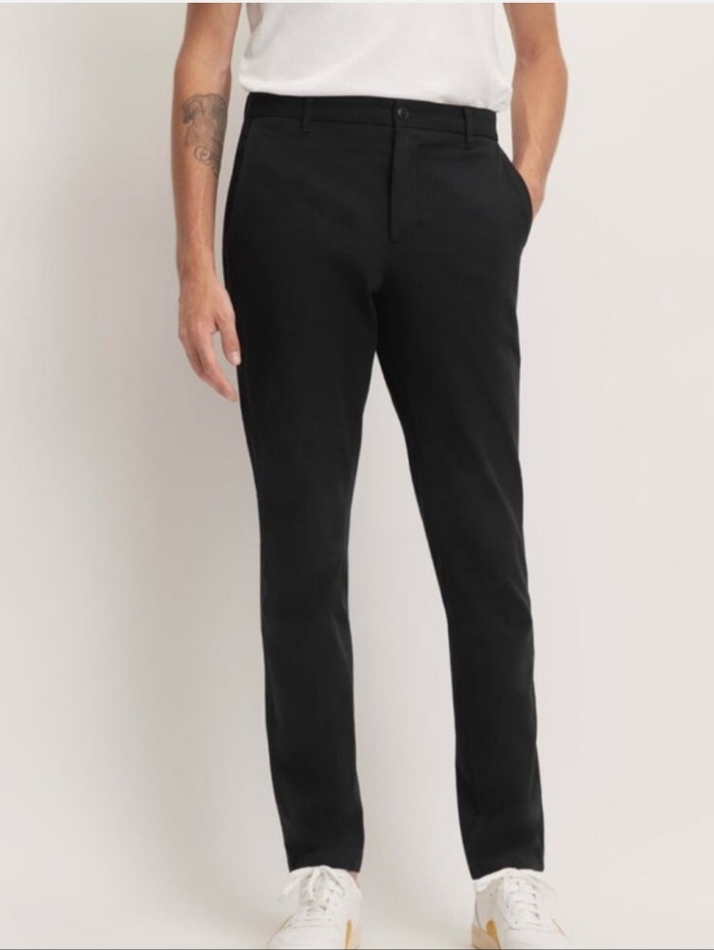 Everlane Uniform Black 30×30 Slim Fit Pants